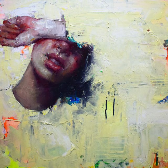 35-Asmaa Khoury-80x60 cm-Oil on canvas