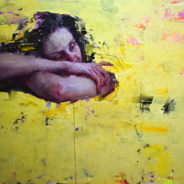 37-Asmaa Khoury-120x80 cm-Oil on canvas